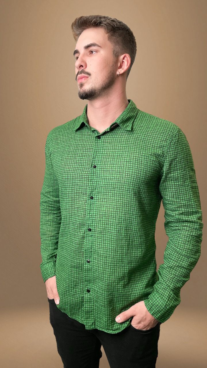 CAMISA CAROL XADREZ Verde